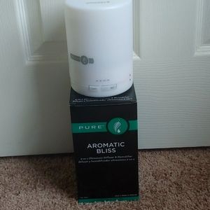 2 in 1 ultrasonic diffuser & humidifier